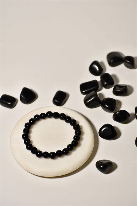 Black Obsidian Root Chakra Bracelet – Aatmann
