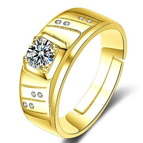 Buy dc jewels STYLISH TEENS Elegant Engagement Gold Plated Adjustable ...
