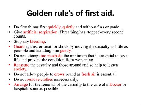 Image result for Introduction to First Aid PPT