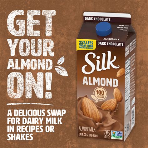 Silk Chocolate Almond Milk Nutrition Label at Steven Peraza blog