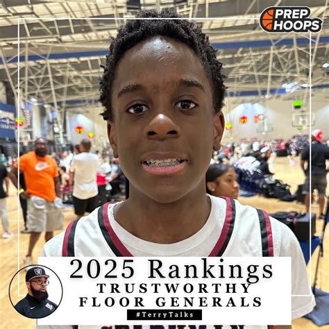 2025 Rankings: Trustworthy Floor Generals - Prep Hoops