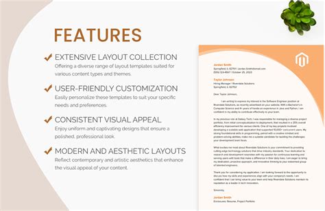 Image result for Cover Letter Layout Example