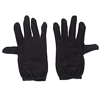 Devil Boy's Cotton Half Hand Protective Black Summer Gloves : Amazon.in ...