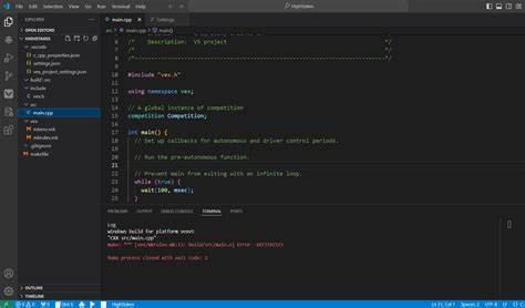 Image result for VEX vs Visual Code