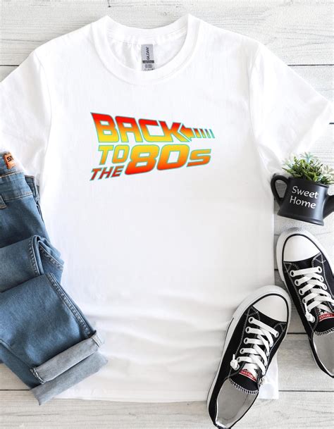 Back to the 80s T-shirt | Retro 80s Design | Back to the Future ...