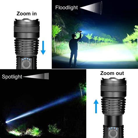 3000 Lumens Rechargeable Torch Light for Camping | ELEPHANTBOAT® – Eleboat
