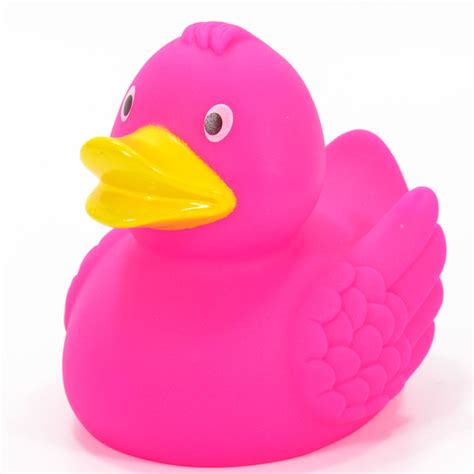 Bright Pink Rubber Duck | Ducks in the Window®