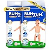 Buy Bumtum Baby Diaper Pants, XL Size, 108 Count, Double Layer Leakage ...