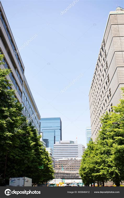 Modern High Rise Buildings Japan — Stock Photo © Paylessimages #683646412