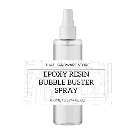 Epoxy Resin Bubble Buster Spray – The Art Connect