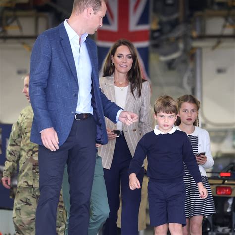 Prince William and Kate Middleton Take Their 3 Kids to Air Show