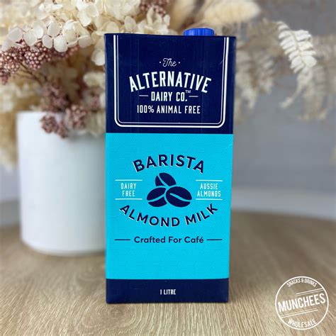 The Alternative Dairy Co Barista Almond Milk - Munchees Wholesale