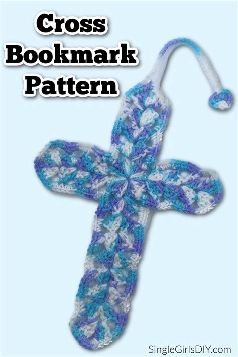 Image result for Crochet Cross Bookmark Tutorial