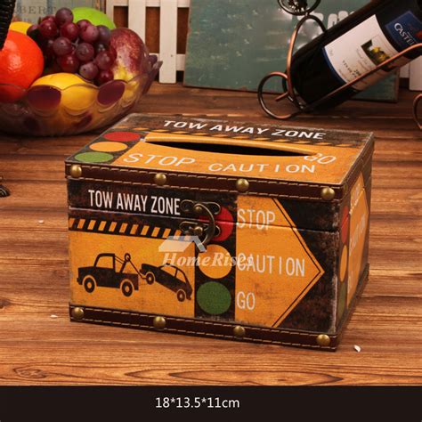 Image result for Rectangular Modern Wooden Tissue Box