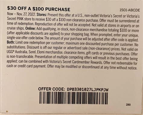 $30 off $100 🎉 : r/VictoriasSecret