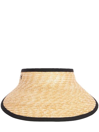 Manila straw visor - Max Mara - Women | Luisaviaroma