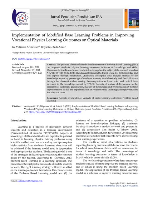 Image result for Problem Based Learning Implementation
