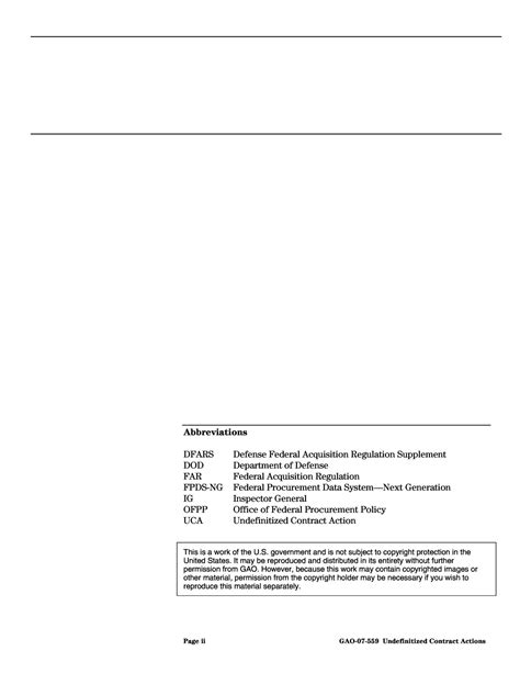 Defense Contracting: Use of Undefinitized Contract Actions Understated ...