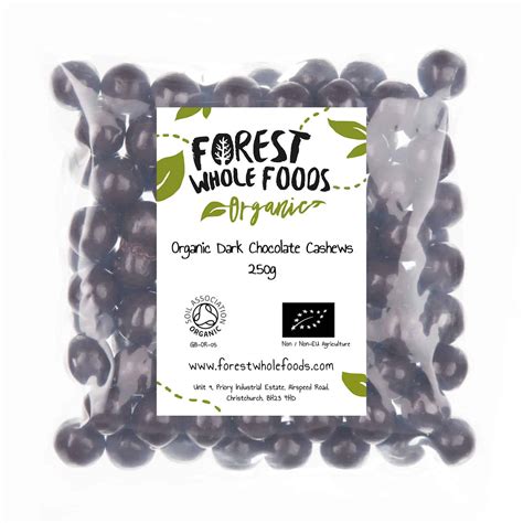 Organic Dark Chocolate Cashew Nuts | Forest Whole Foods Trade