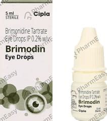 Brimodin 0.2 % Eye Drop (5): Uses, Side Effects, Price & Dosage | PharmEasy
