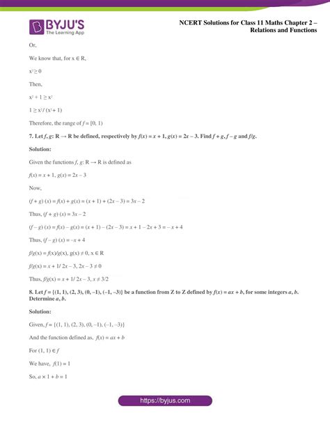 Image result for Class 11 Maths Chapter 2 Functions