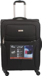 Encore Luggage ENCORE ACE 20 BLACK Expandable Cabin Suitcase 4 Wheels ...