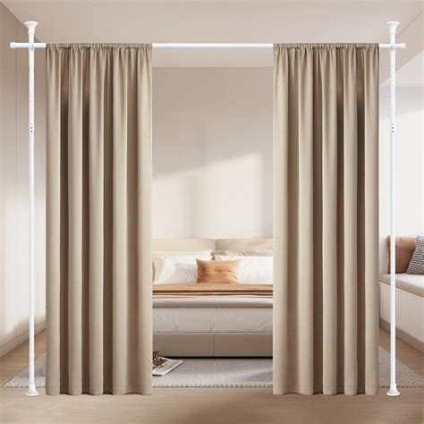 Amazon.com: CALCHELE Room Divider Curtain Rod, Partition Hanging Room ...