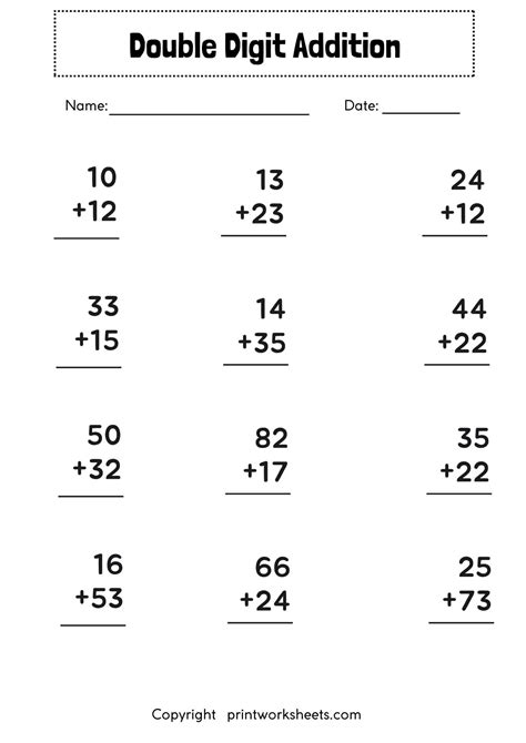 Image result for Math Double-Digit Addition