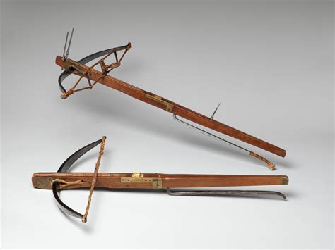Crossbow with Spanning Lever | crossbow, Spanish, possibly Madrid ...