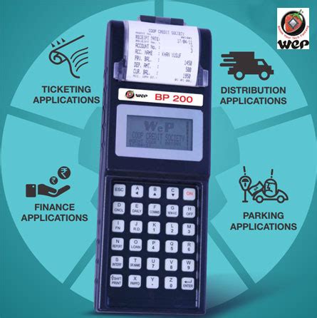 Handheld Billing Machine Best Price in Mumbai & Pune | WEP BP-200