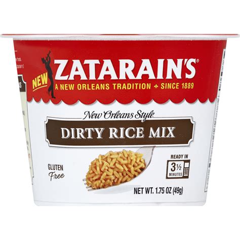 Zatarain's Dirty Rice Mix, New Orleans Style (1.75 oz) Delivery or ...
