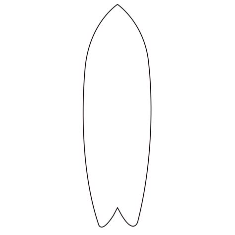 Blank Surfboard