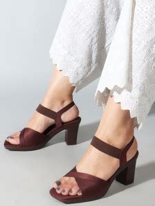 Block Heels - Buy Block Heels Sandals Online At Best Prices in India ...