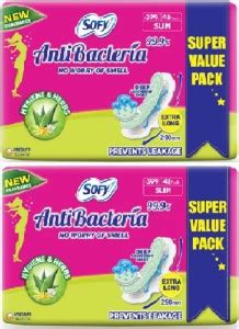 SOFY Anti Bacteria Extra Long ( Pack of 2 ) Sanitary Pad | Buy Women ...