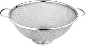 SEGOVIA Stainless Steel Fine Mesh Strainer Colander for Kitchen Food ...