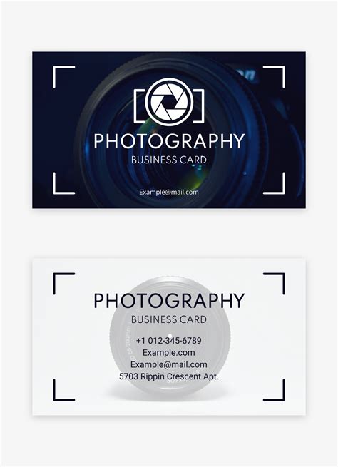 Cool Photography Business Cards 的图像结果