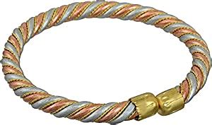 Buy NPRC Mix Metal Ashtdhatu, Free Size Bangle kada Men Women at Amazon.in