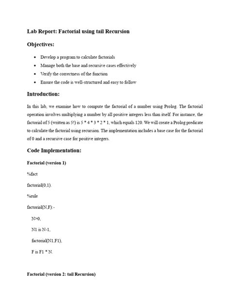 Image result for Factorial Using Tail Recursion