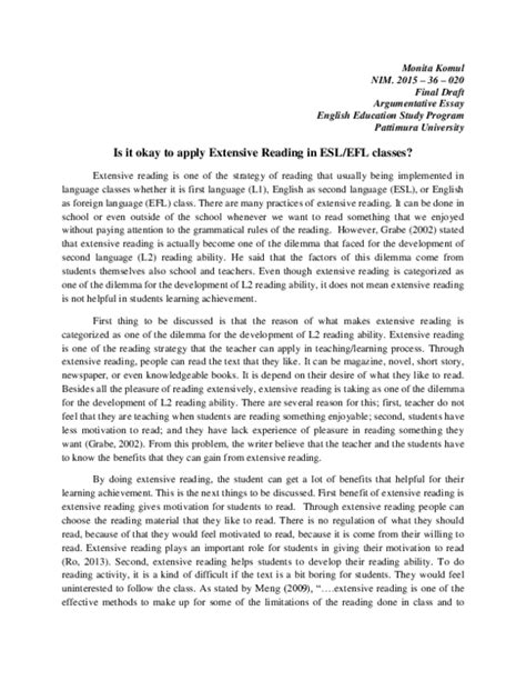 Image result for Extensive Reading Examples