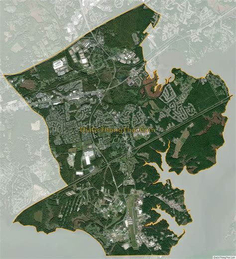 Map Of Edgewood Maryland