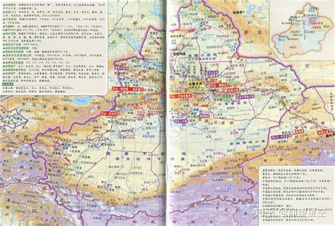 PPT模板-素材下载-图创网新疆维吾尔自治区地图地区介绍-PPT模板-图创网