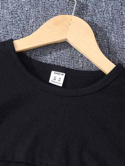 SHEIN Tween Girl Butterfly Print Cami Top & Tee & Sweatpants Set ...