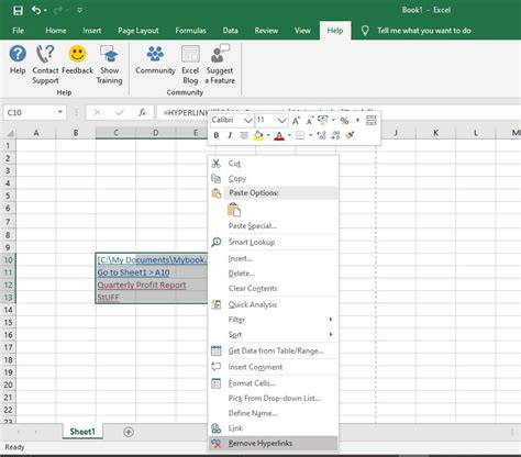 Remove Hyperlinks in Excel - GeeksforGeeks