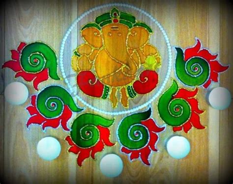 A Festival is Never Complete without a Rangoli: 10 Ganesh Chaturthi ...