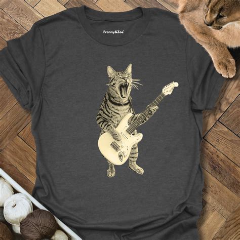 Guitar Cat T-Shirt – Franny&Zoe