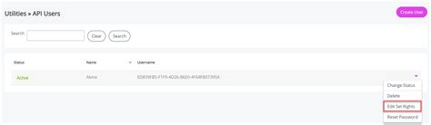 Image result for Create User Example API Key