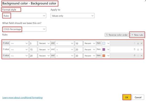 Image result for Power BI Conditional Formatting Tooltips