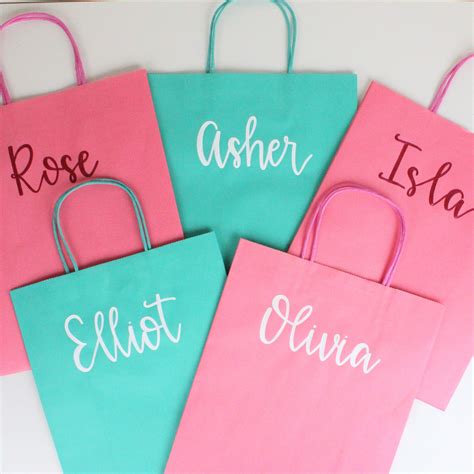 Personalized Gift Bag, Custom Gift Bag, Bachelorette Gift Bag, Easter ...
