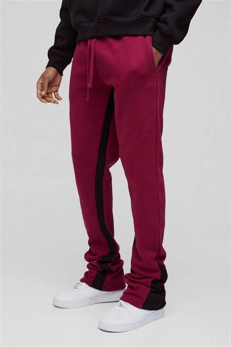 Tall Regular Fit Stacked Gusset Jogger | boohoo USA