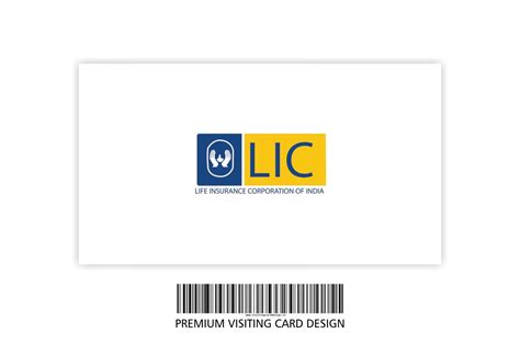 Lic Visiting Cards Design in Cdr Free download 2021